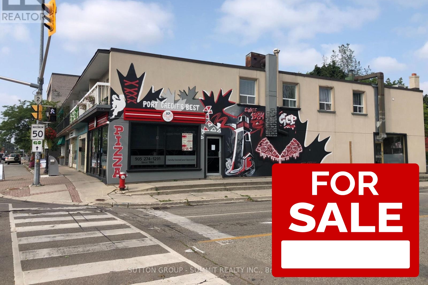 Retail with Apartment For Sale